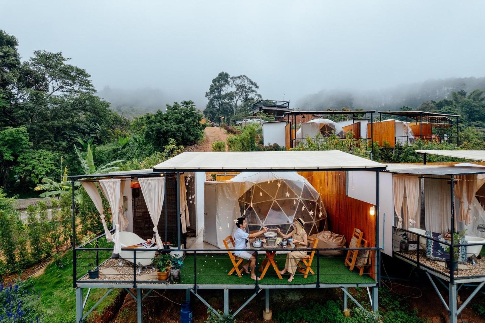 Phu Morinn Camping ม่อนแจ่ม Mon Jam المظهر الخارجي الصورة